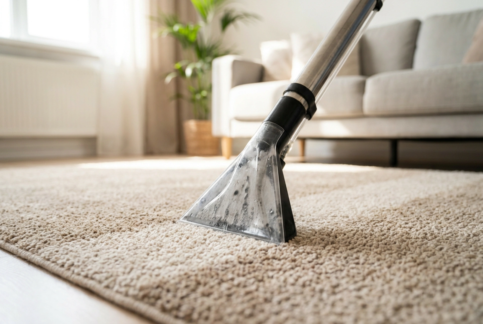 Comment laver les tapis et canapés à l'injecteur-extracteur