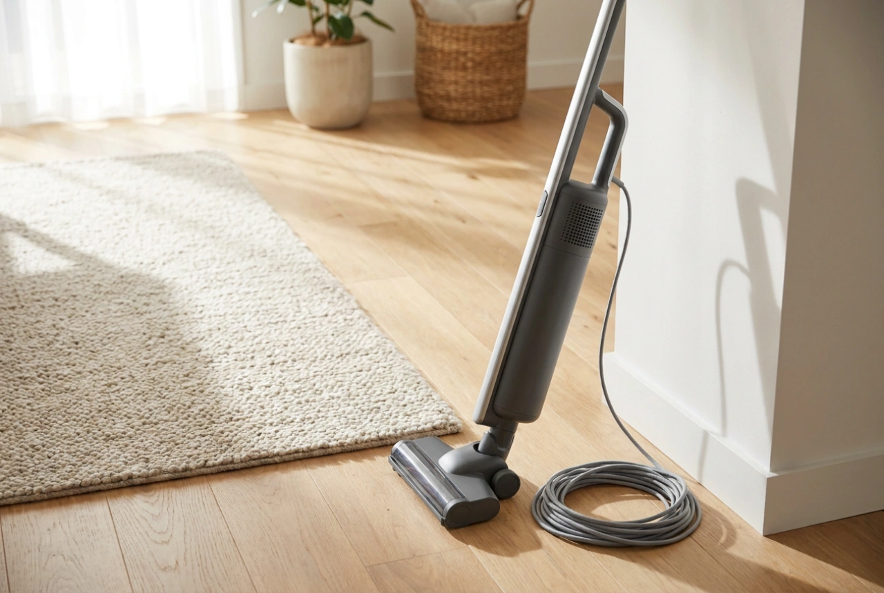 Comment utiliser confortablement un aspirateur balai filaire