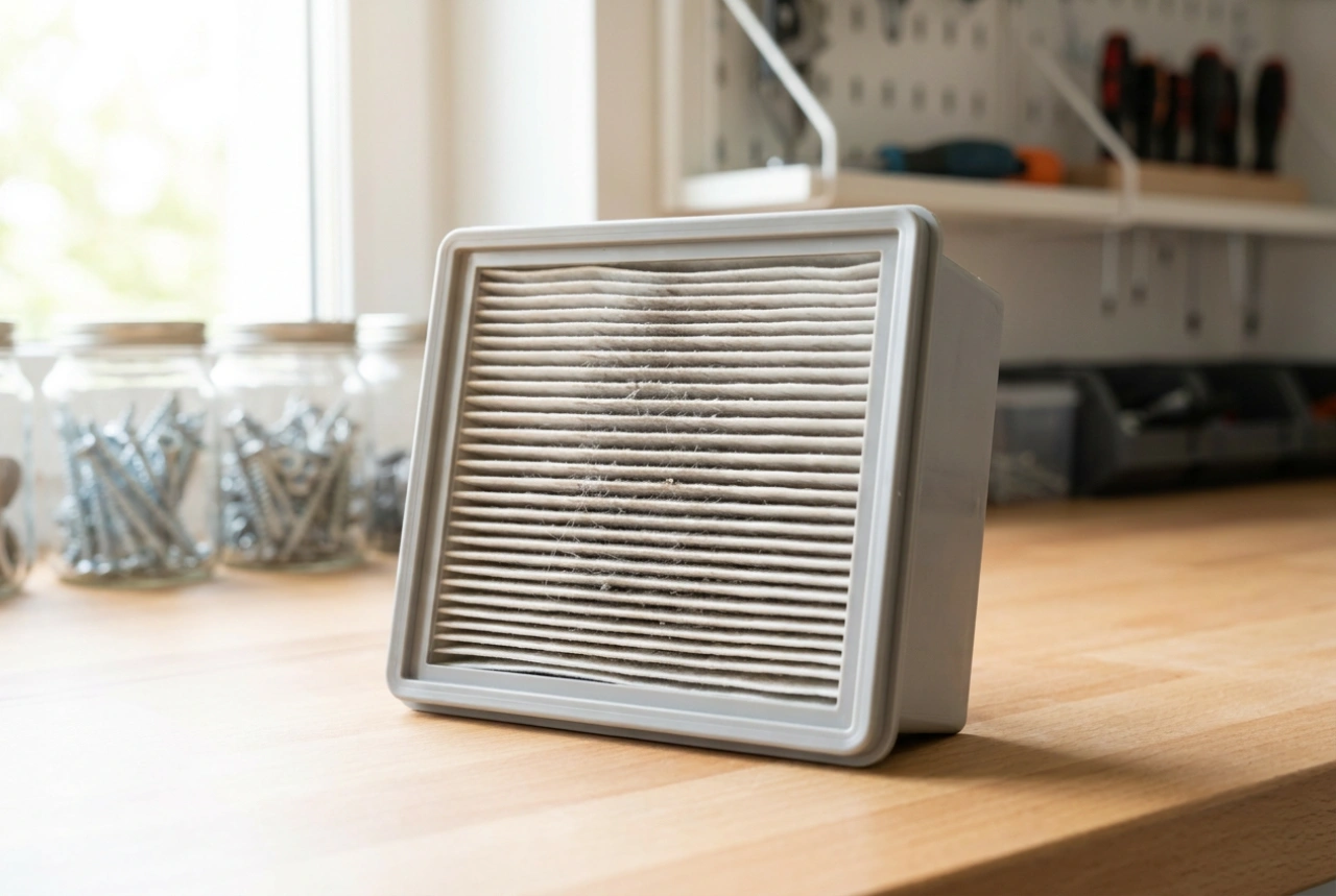 Comment fonctionne le décolmatage automatique dans un aspirateur de chantier