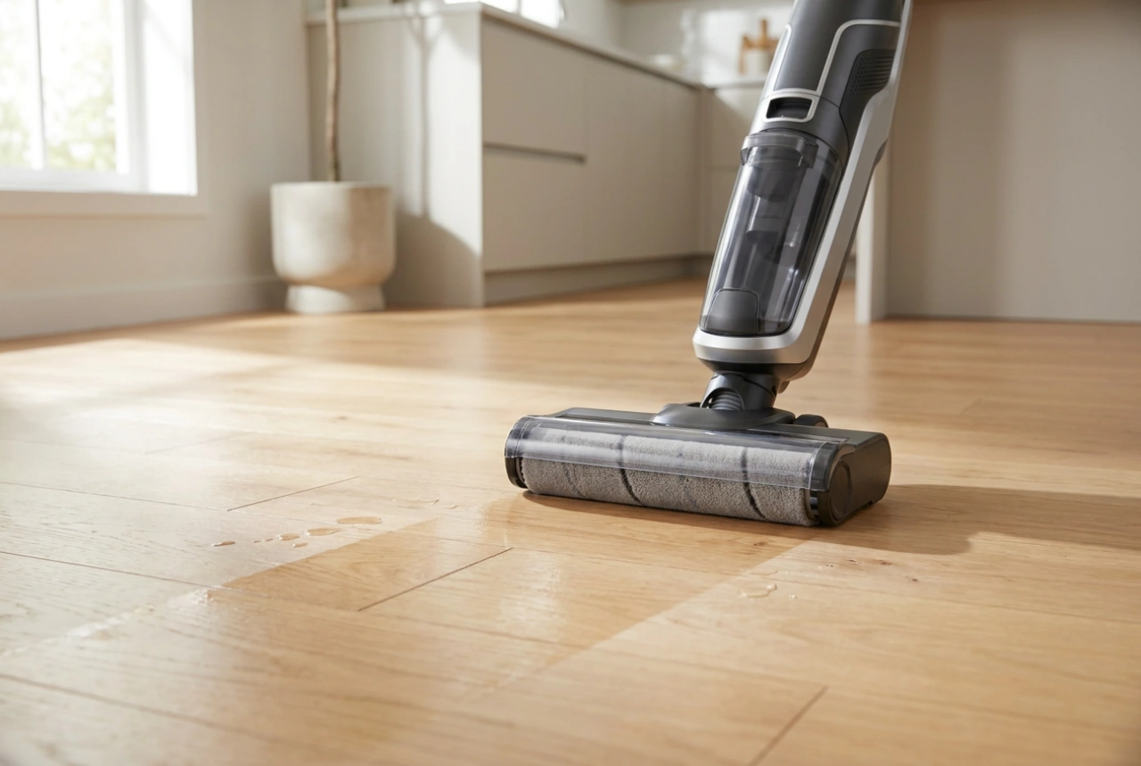 Comment nettoyer les sols avec un aspirateur laveur sans fil