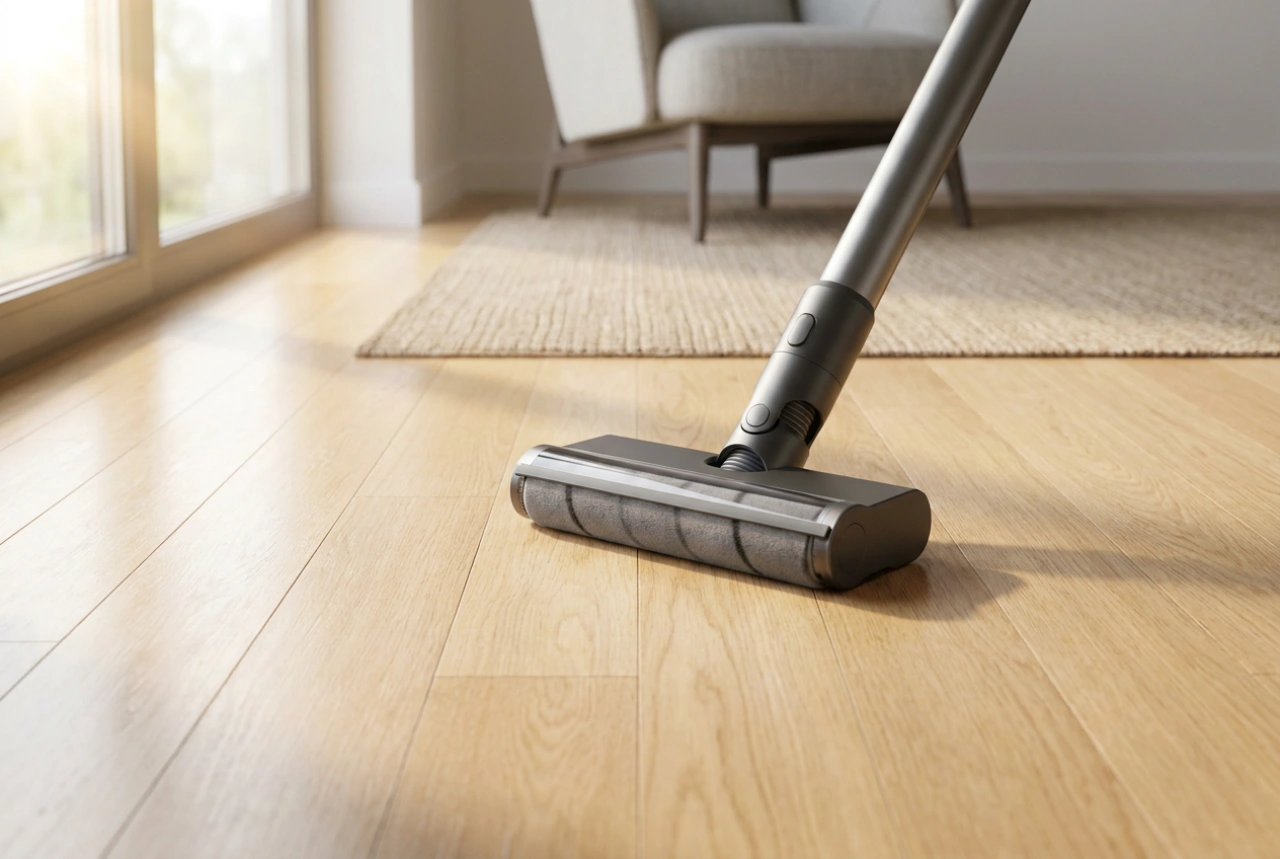 Comment laver les sols sans traces avec un aspirateur laveur sans fil