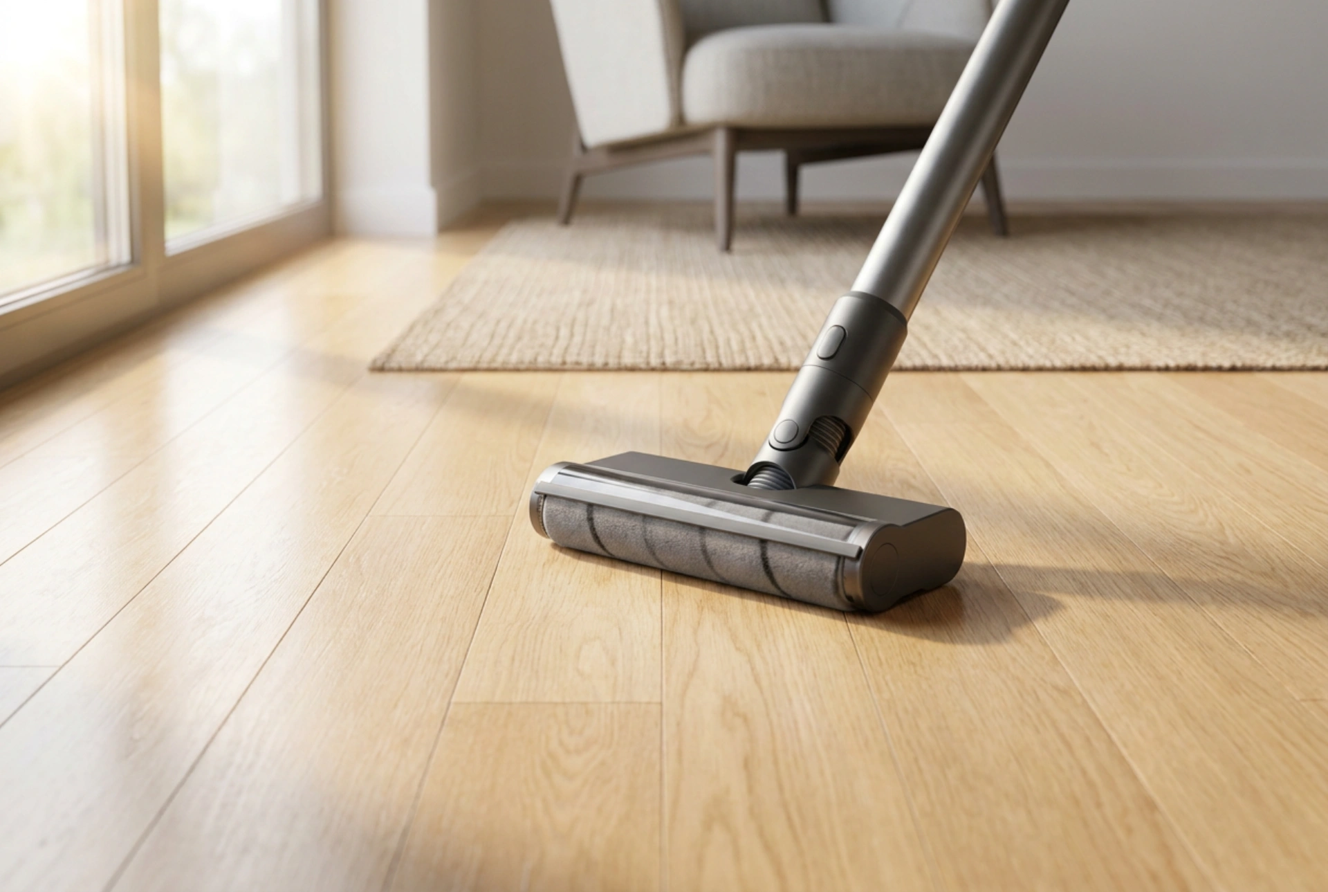 Comment laver les sols sans traces avec un aspirateur laveur sans fil