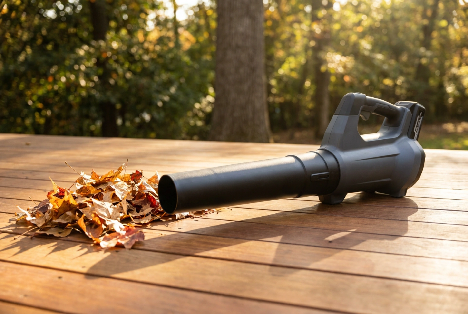 Comment aspirer les feuilles avec un appareil sur batterie sans surcharger le moteur