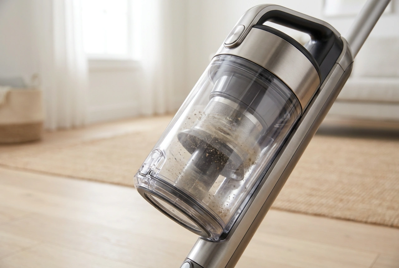 Comment fonctionne un filtre cyclonique d'aspirateur et quand le nettoyer