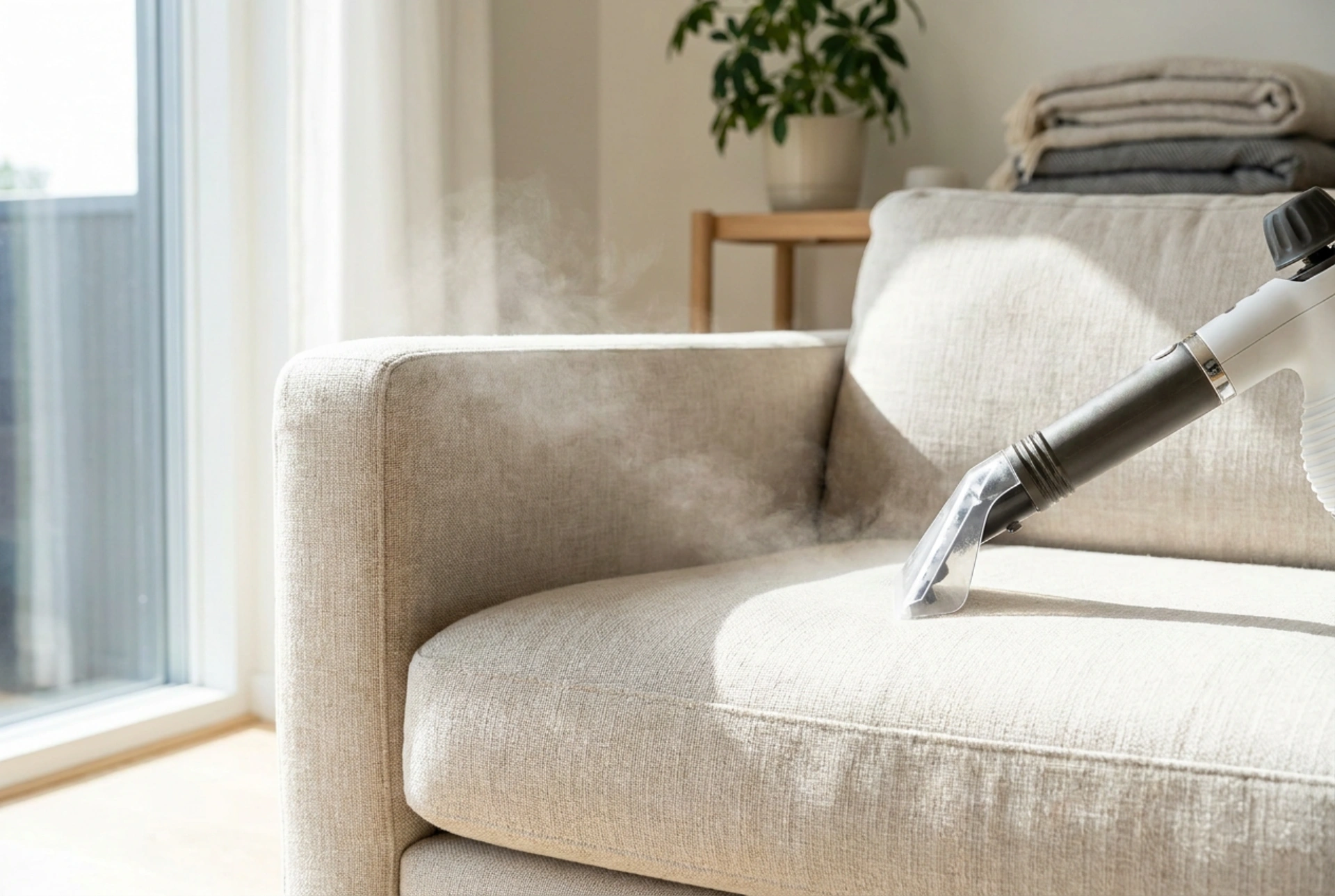 Comment nettoyer vos textiles en toute sécurité avec un injecteur-extracteur à vapeur
