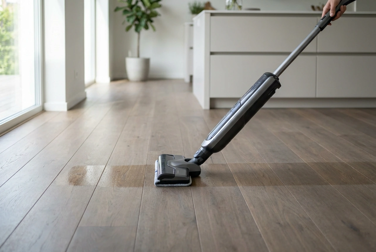 Comment manier un aspirateur laveur vertical pour un séchage ultra-rapide des sols