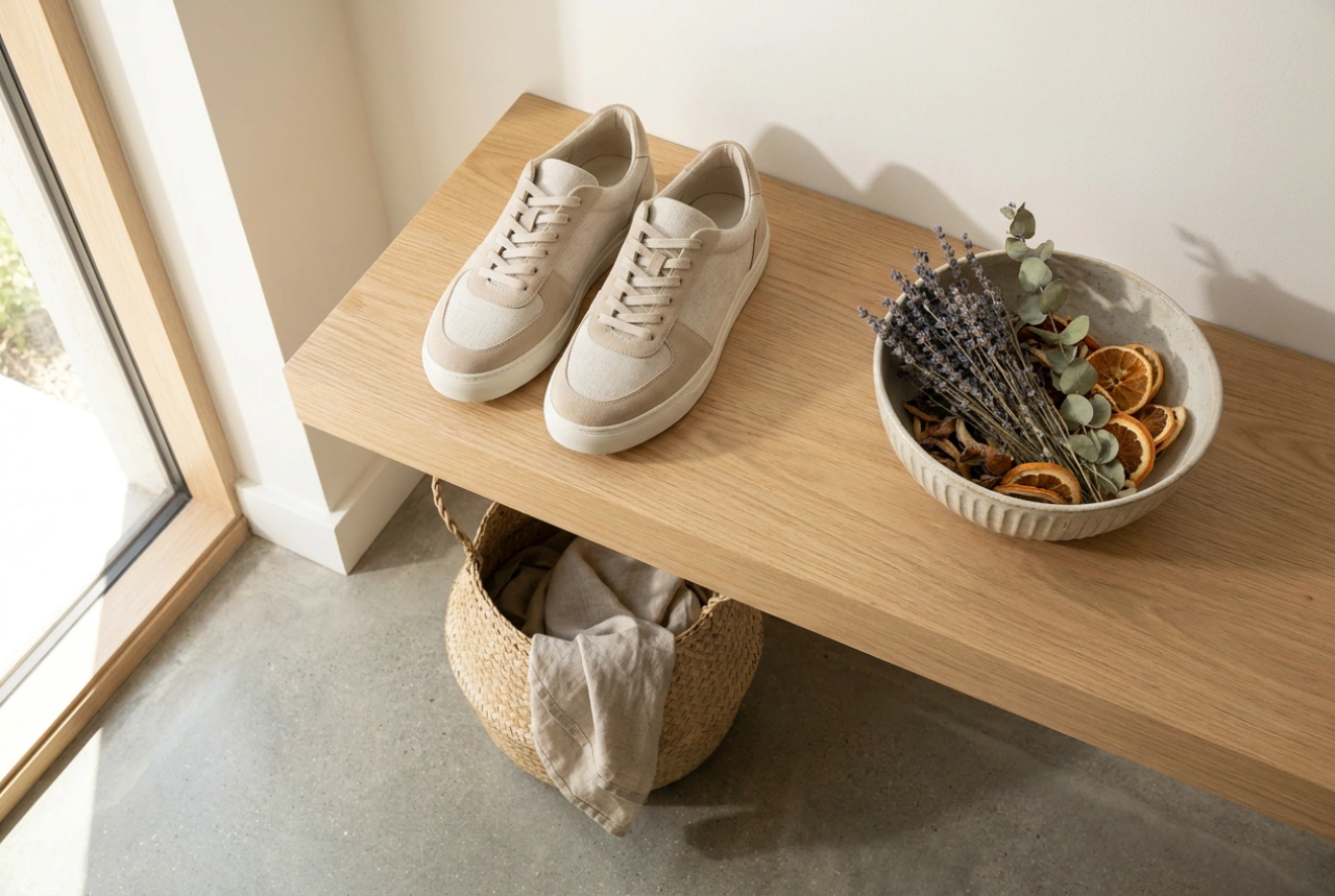 Désodorisant pour chaussures fait maison : solutions naturelles et science de la fraîcheur