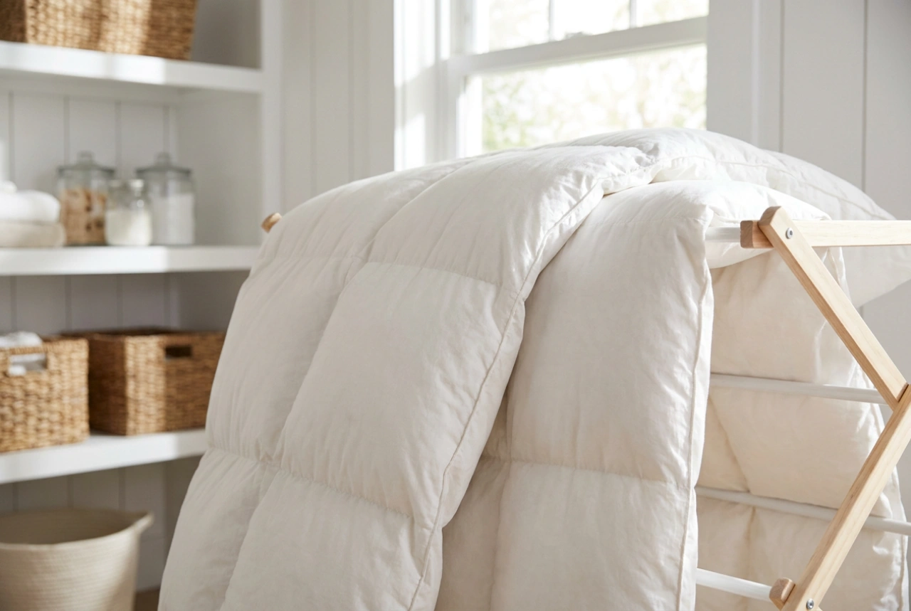 Comment laver une couette en plumes pour préserver son gonflant