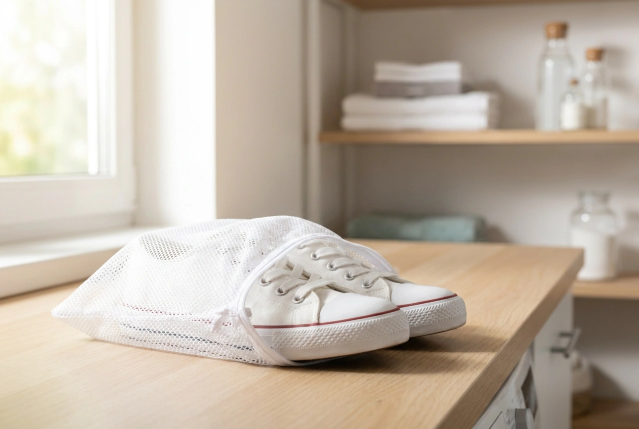 Quel programme choisir pour laver ses chaussures en machine sans essorage excessif