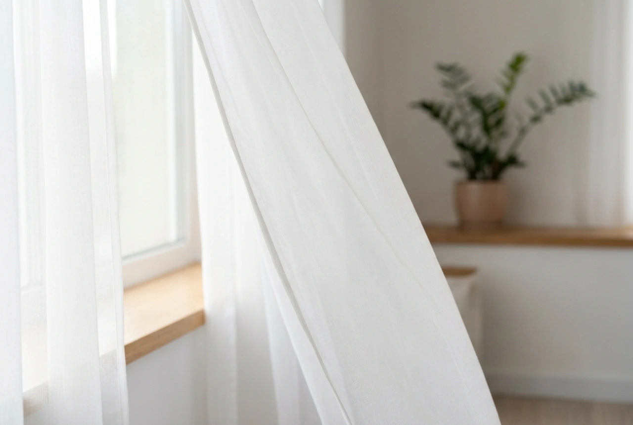 Quel programme de lavage choisir pour des rideaux sans plis ?
