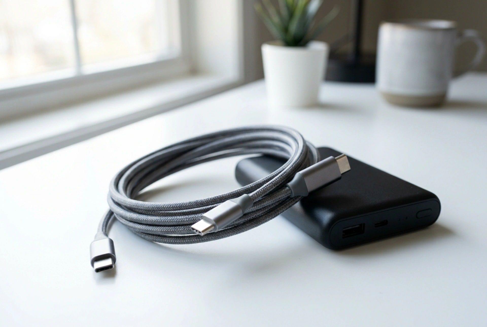 Pourquoi une batterie externe à charge rapide nécessite un câble de qualité