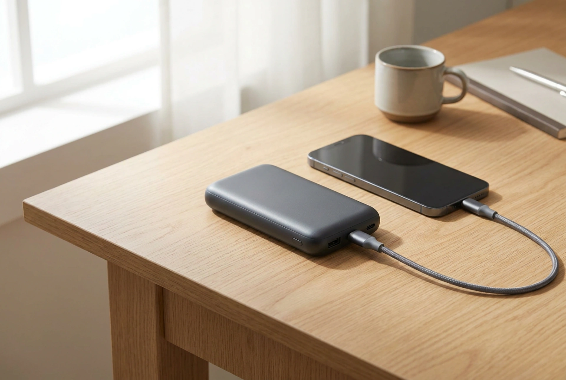 Batterie externe de grande capacité : la science d'une charge sûre et compacte