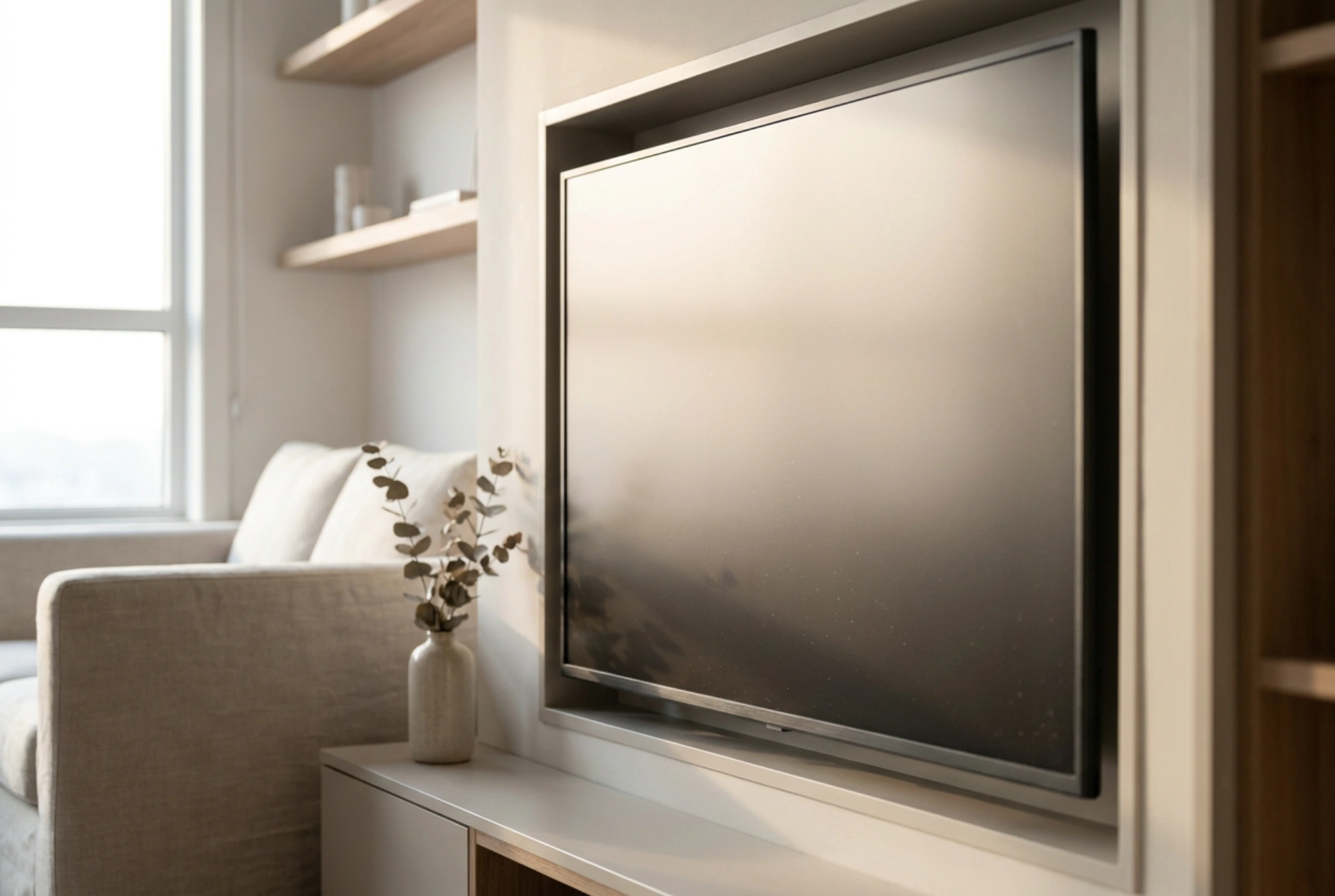 Quand un écran de télévision mat permet de limiter les reflets