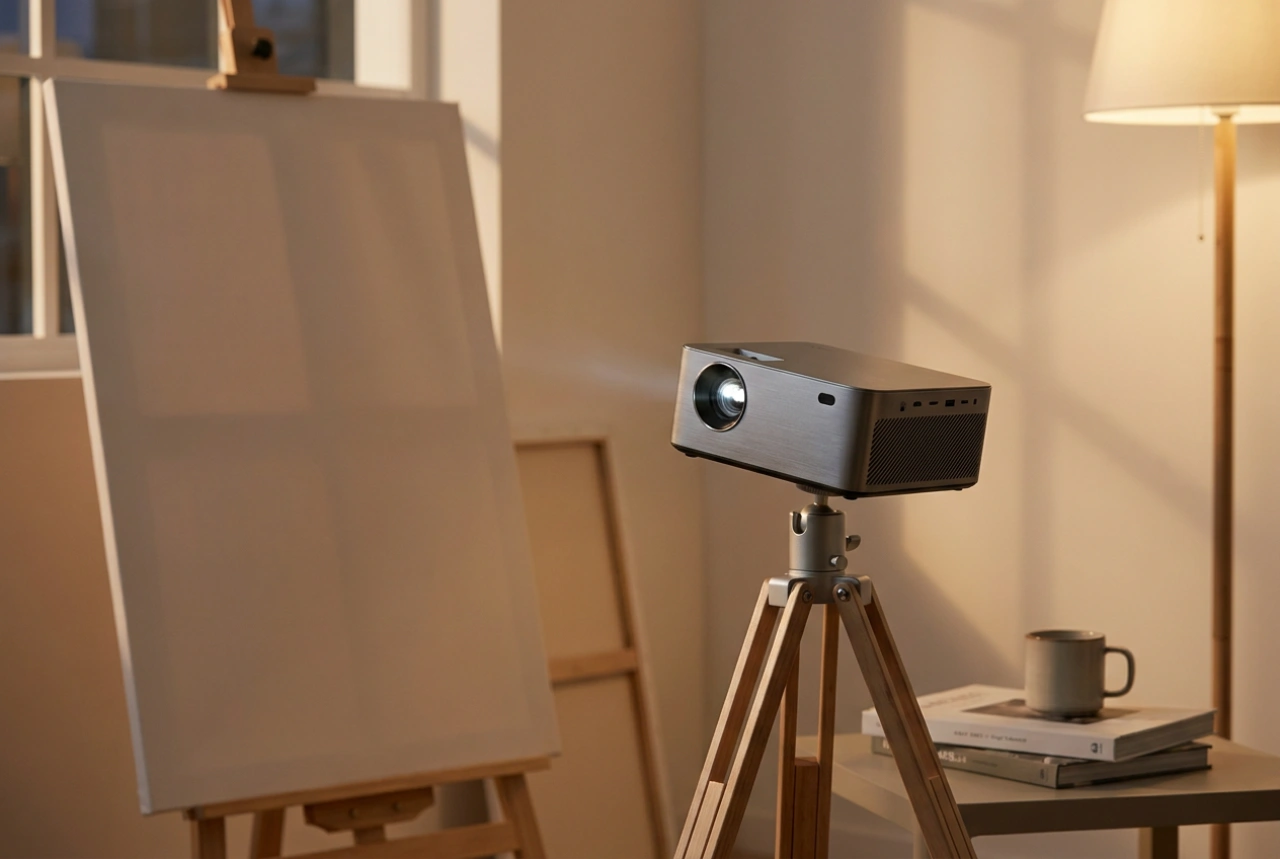 Comment installer un projecteur de dessin pour adultes sur un chevalet