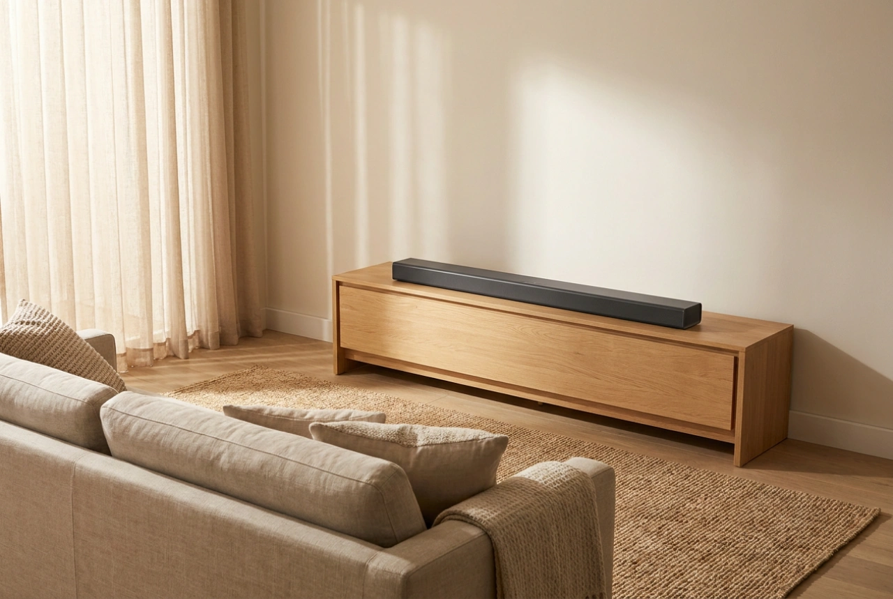 Quand une barre de son avec caisson de basses intégré est-elle idéale pour votre appartement ?