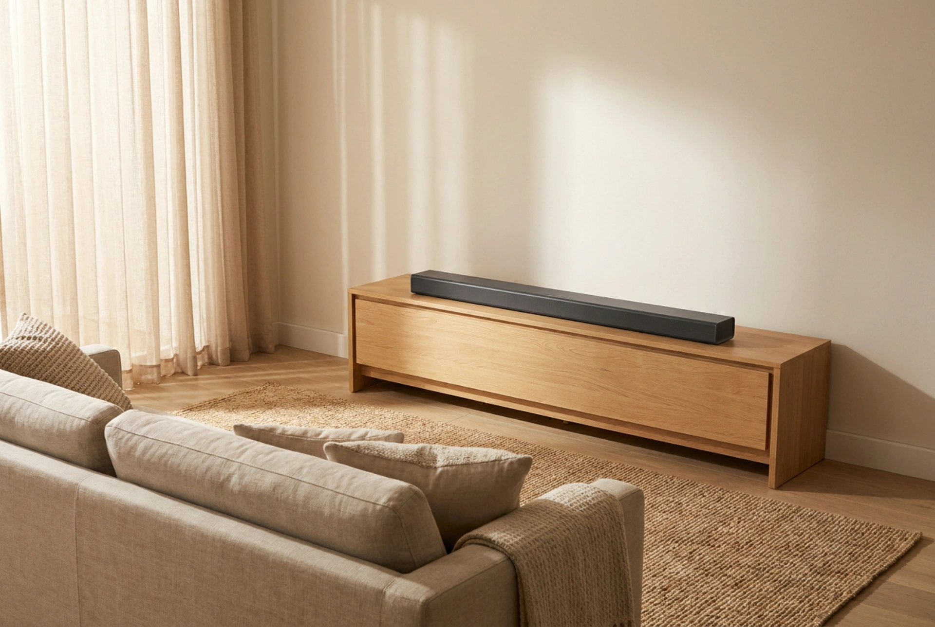 Quand une barre de son avec caisson de basses intégré est-elle idéale pour votre appartement ?