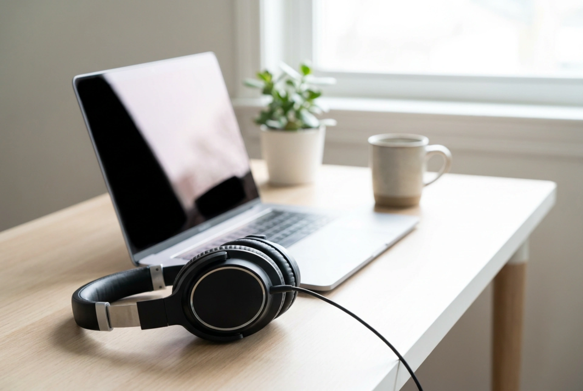 Préparer son casque circum-aural avec micro pour le télétravail
