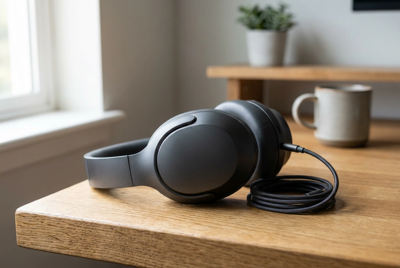 Quand utiliser le câble audio sur un casque sans fil