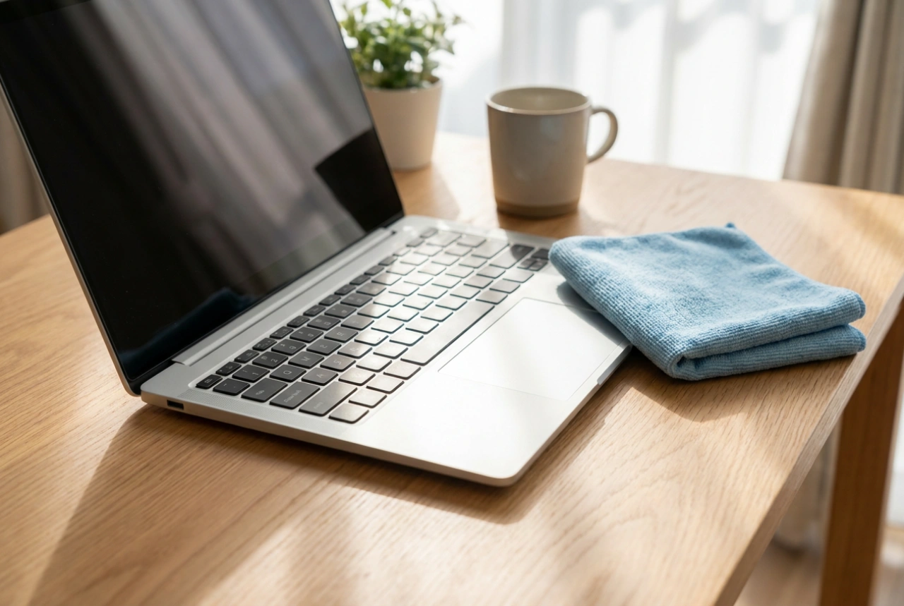 Premier secours pour un clavier d'ordinateur portable inondé : étape par étape