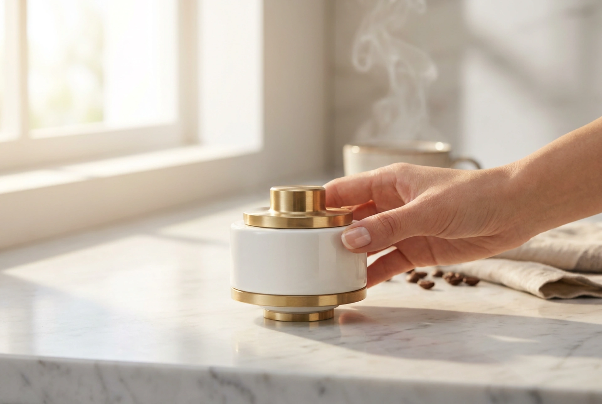 Entretien pas à pas d'une machine à café avec broyeur en céramique
