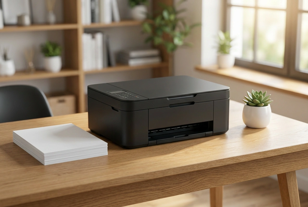 Comment intégrer une petite imprimante laser multifonction dans un bureau à domicile