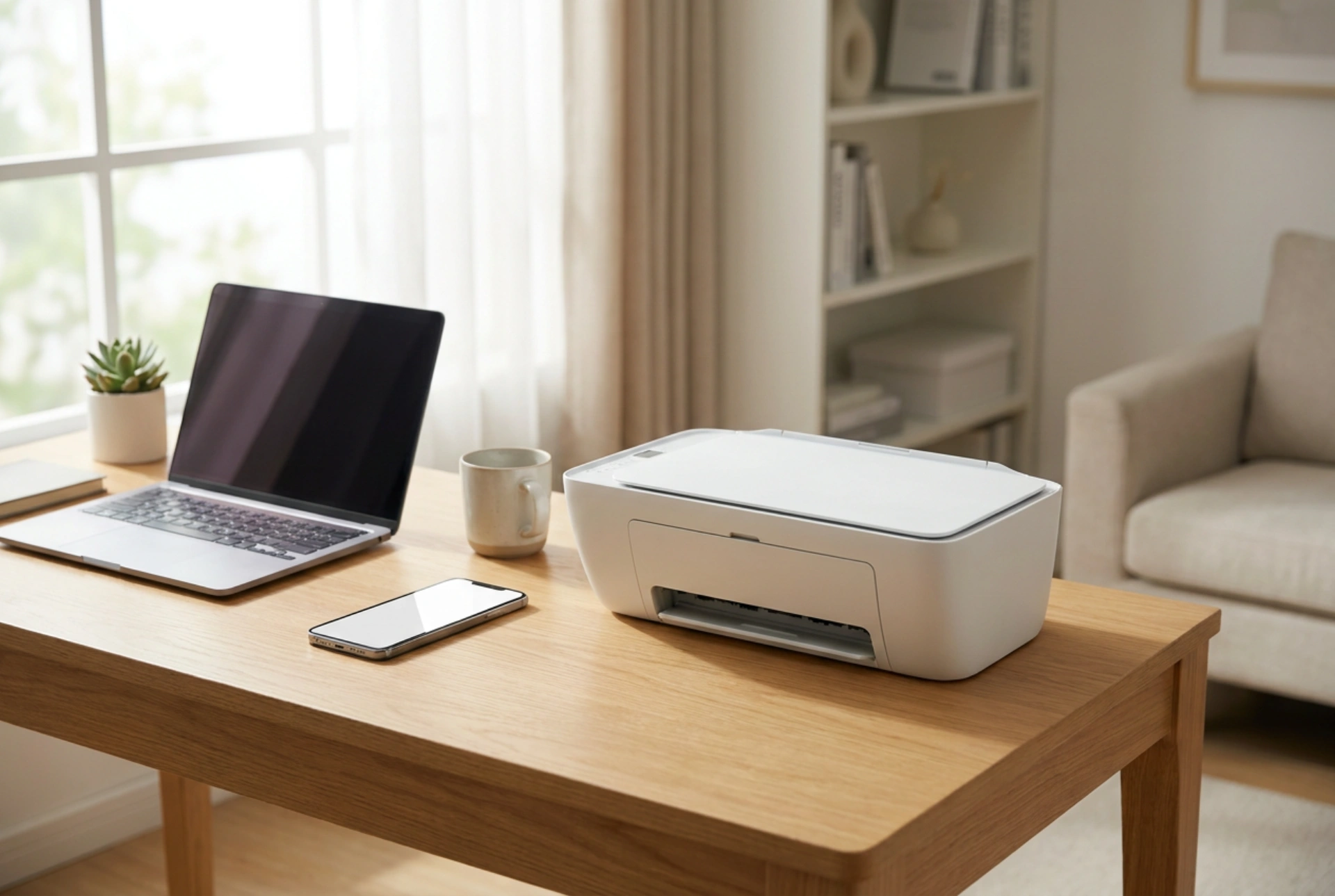 Petite imprimante domestique avec Wi-Fi et impression simplifiée depuis plusieurs appareils