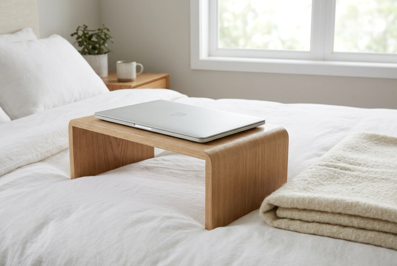 Comment utiliser un support d'ordinateur portable dans son lit sans surchauffe
