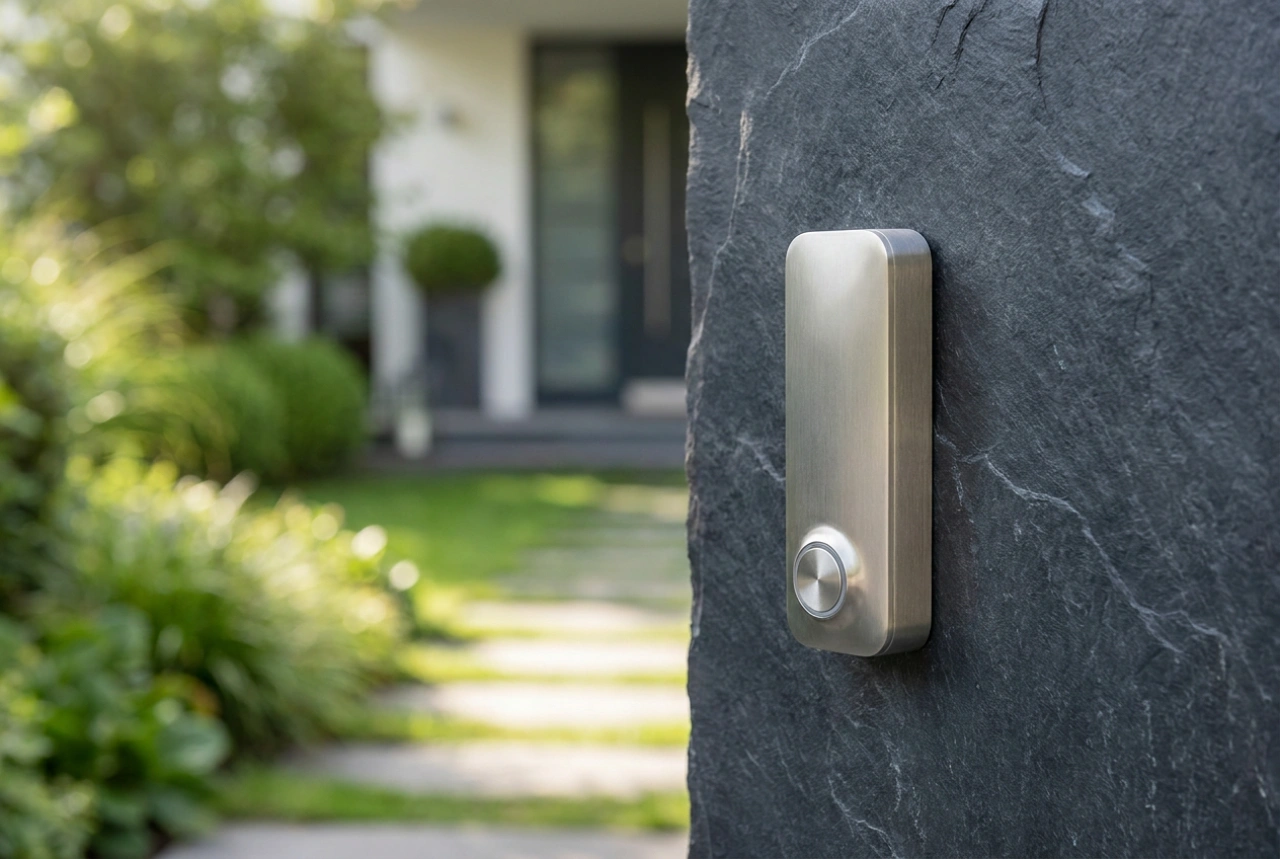 Fonctionnement d'un interphone Wi-Fi avec gâche électrique de portillon