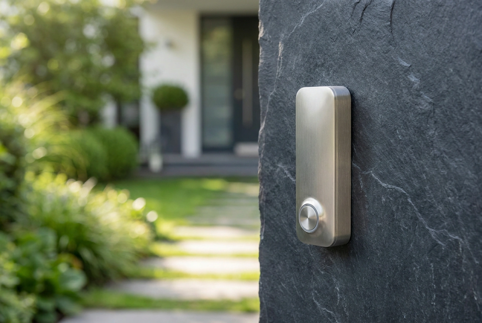 Fonctionnement d'un interphone Wi-Fi avec gâche électrique de portillon