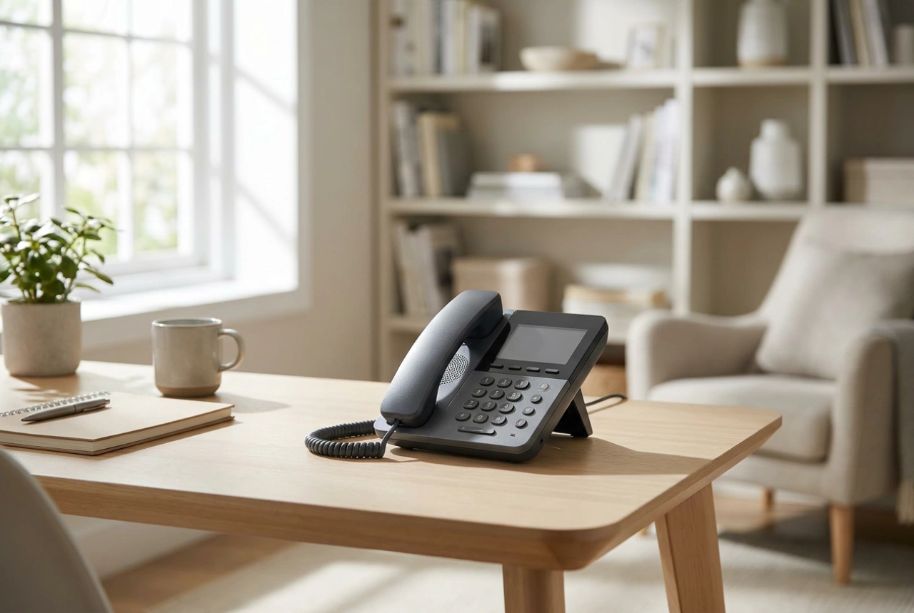 Comment fonctionne un téléphone fixe avec carte SIM à la maison