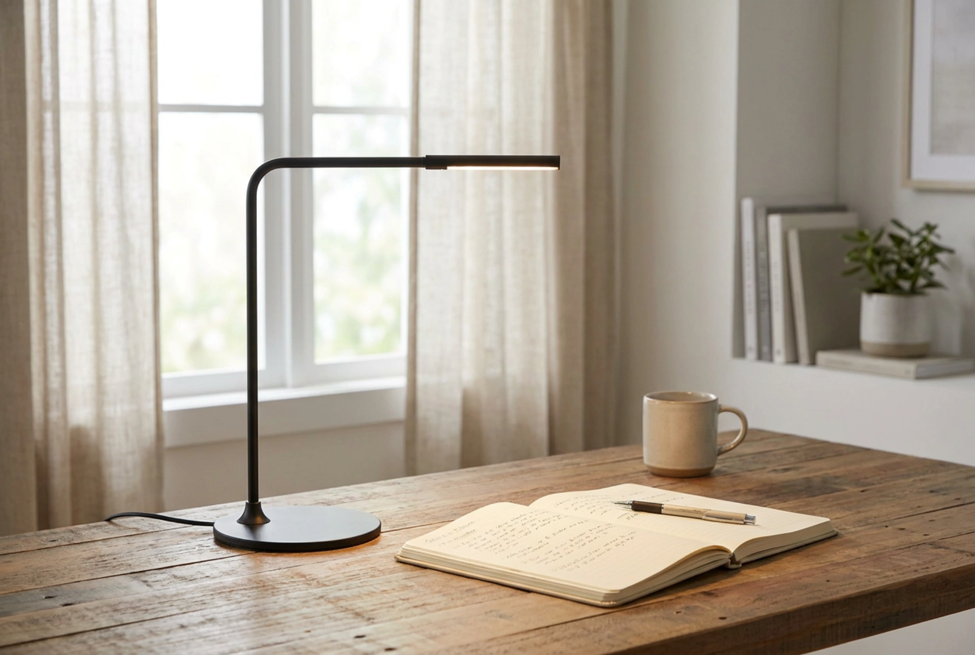 L'impact d'une lampe de bureau LED réglable sur le confort d'apprentissage et de travail