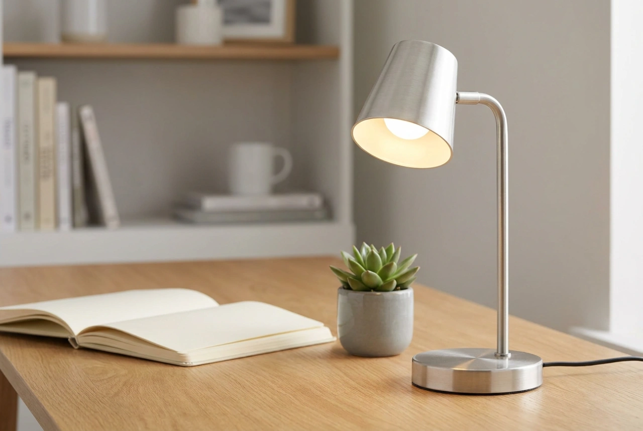 Comment positionner une lampe de bureau LED pour éviter la fatigue oculaire