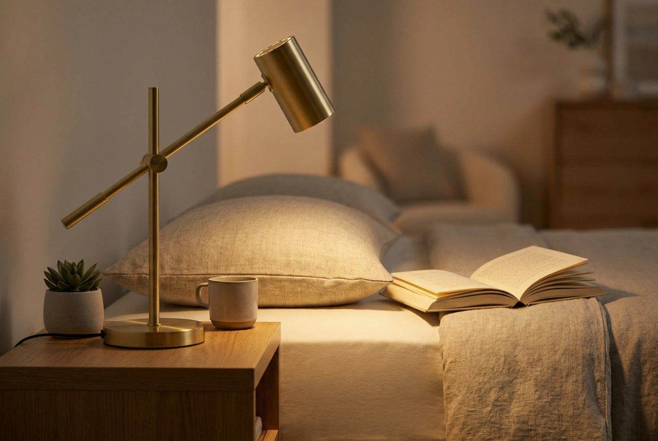 Comment positionner et régler sa lampe de lecture de chevet
