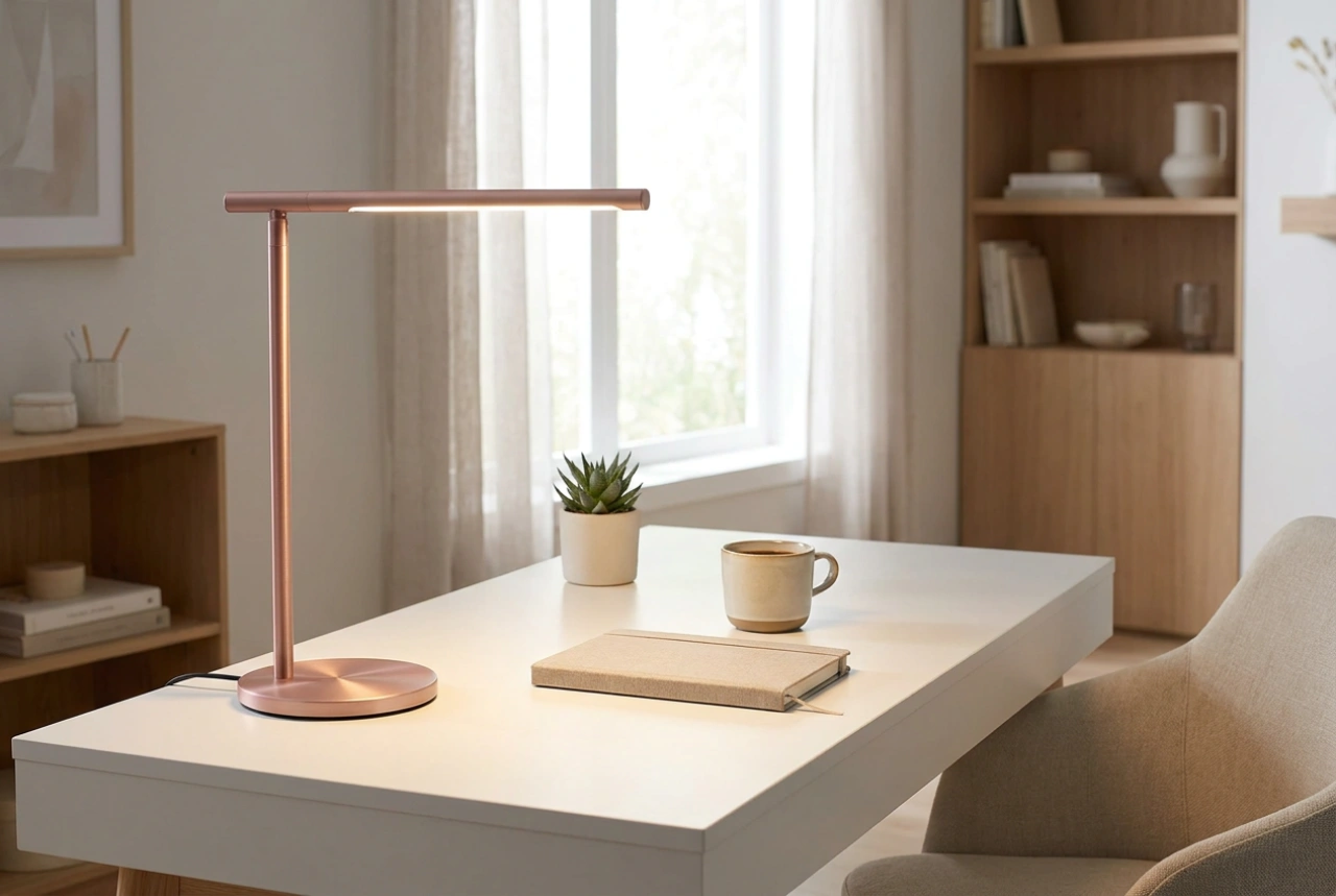 Comment choisir une lampe de bureau rose pour un éclairage optimal