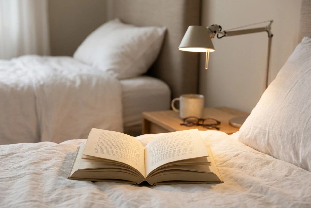 Comment orienter une lampe de lecture pour éliminer les ombres sur son livre