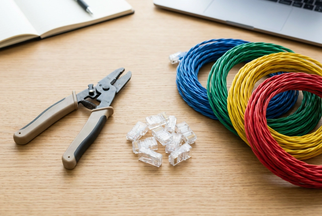Comment sertir correctement des câbles Ethernet sans erreur d'ordre des fils