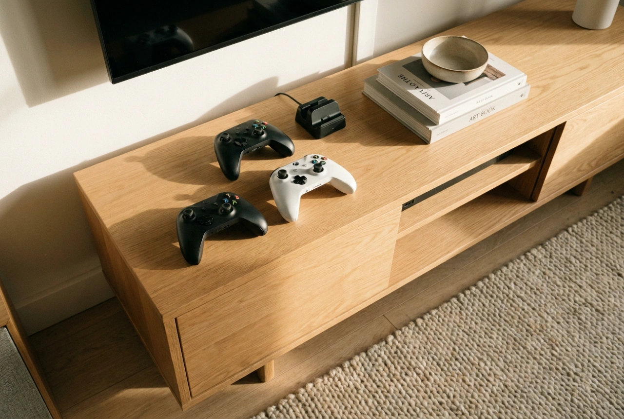 Les charactéristiques tech niques et ergonomiques d'une console de jeux adaptée aux enfants