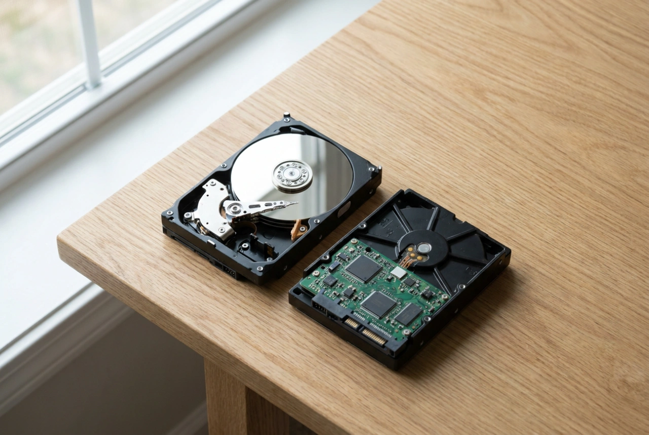 Comment comparer les disques HDD et SSD : vitesse, bruit et durabilité