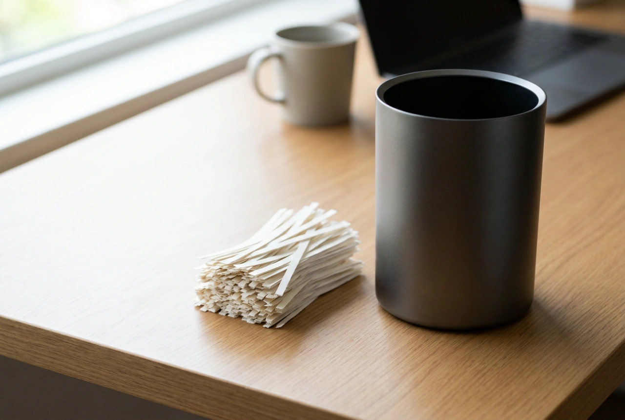 Comment choisir le cycle de fonctionnement d'un destructeur de papier de bureau