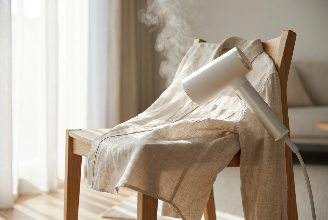 Comment choisir son défroisseur vapeur selon le type de textile