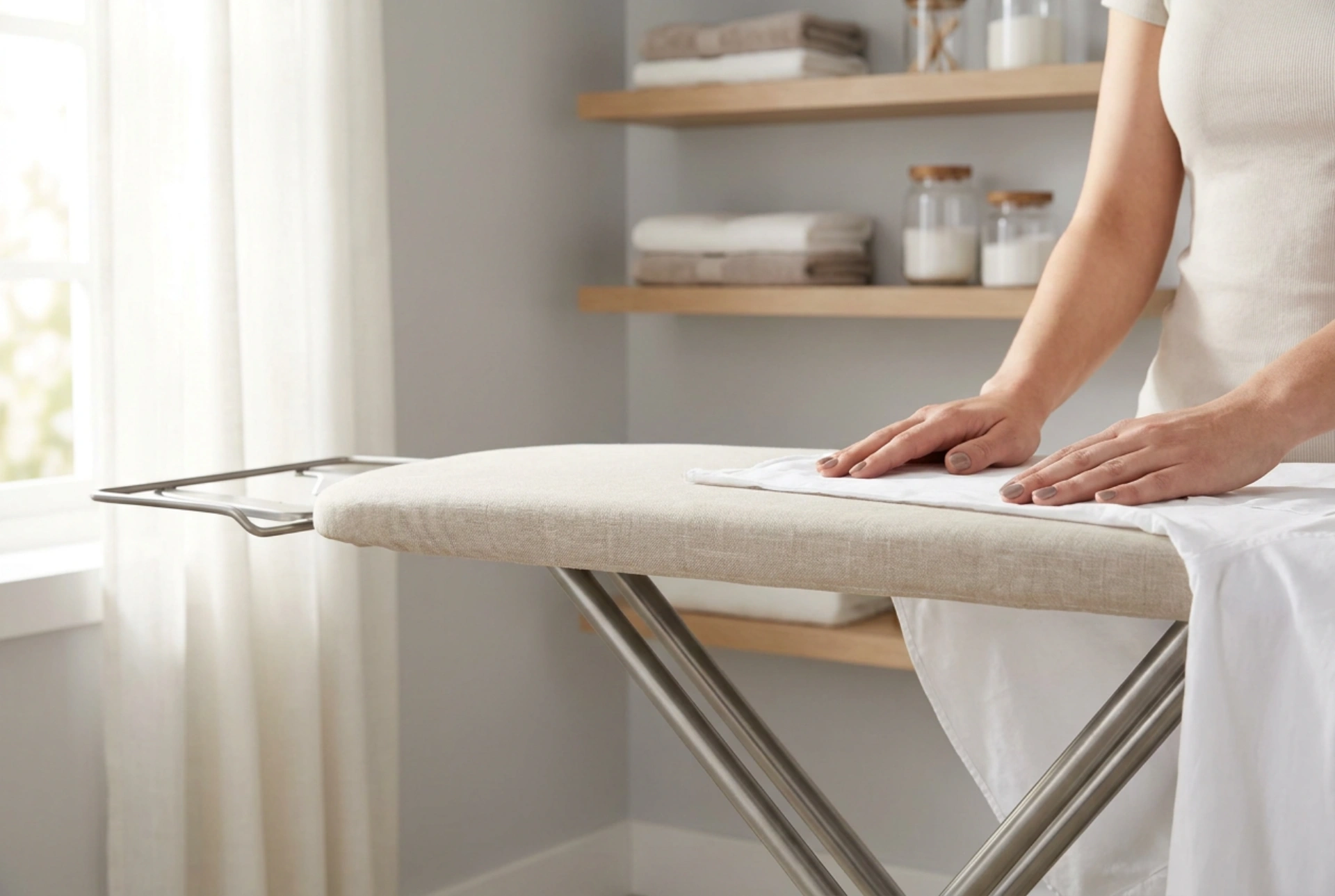 Comment régler la hauteur de votre table à repasser pour éviter le mal de dos