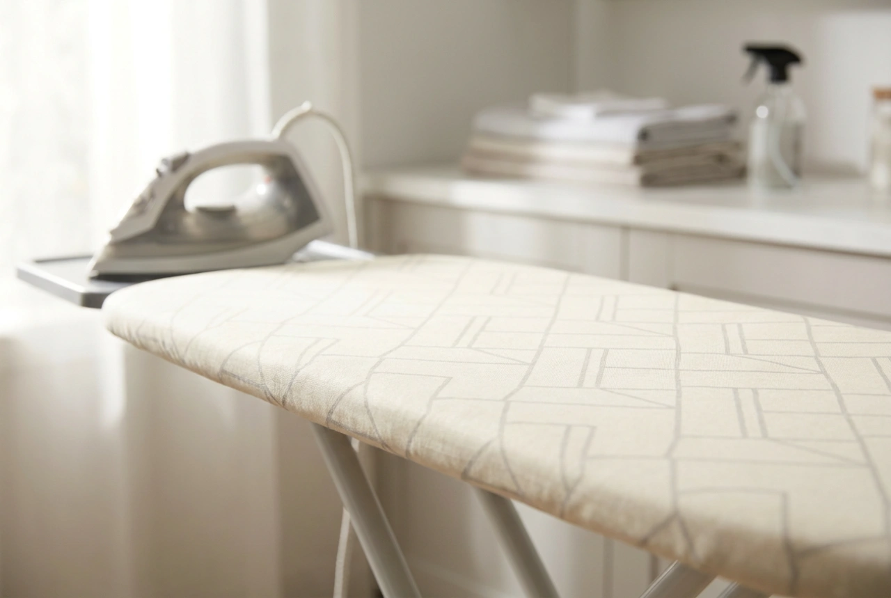 Quel matériau de housse de table à repasser protège le mieux les textiles