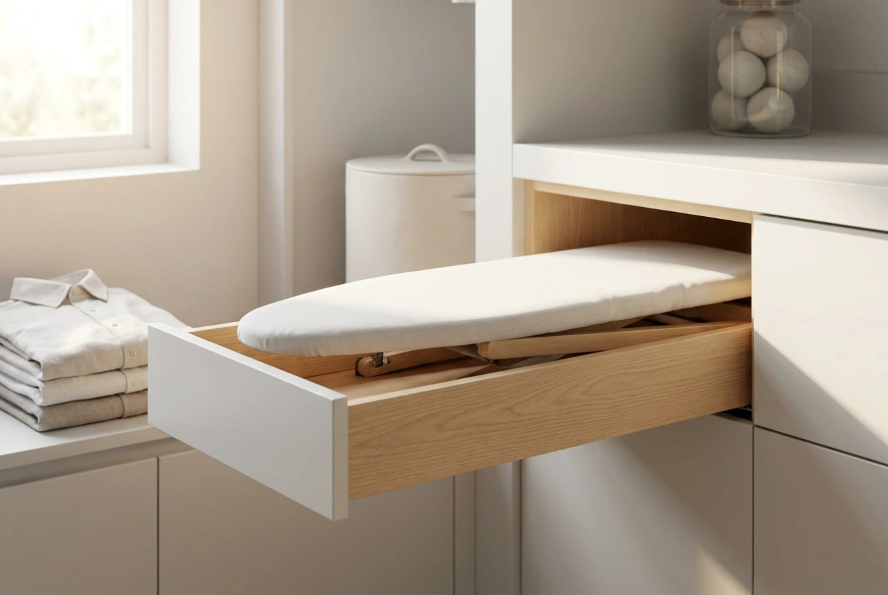 Comment intégrer une table à repasser dans une armoire pour un confort optimal