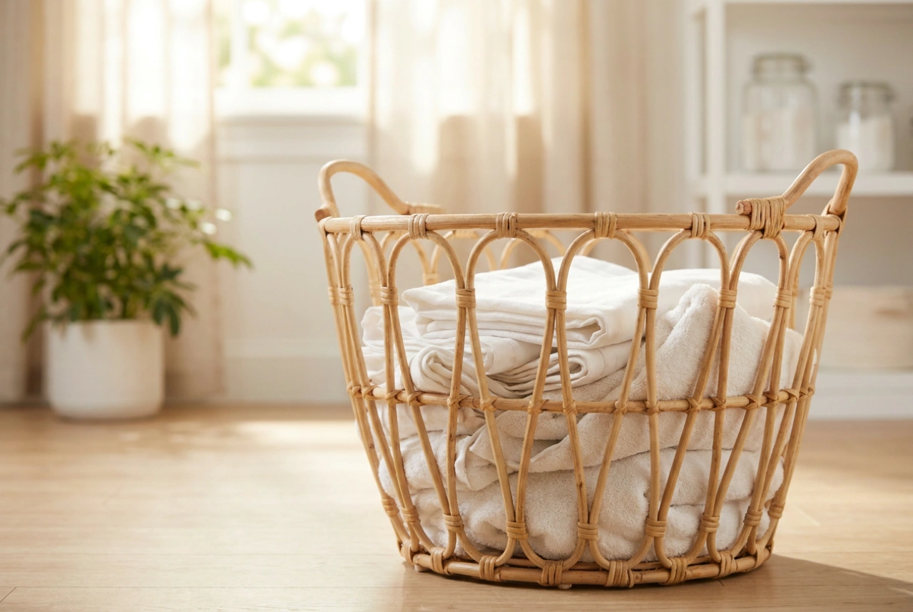 Pourquoi il est essentiel de bien ventiler les paniers à linge en osier