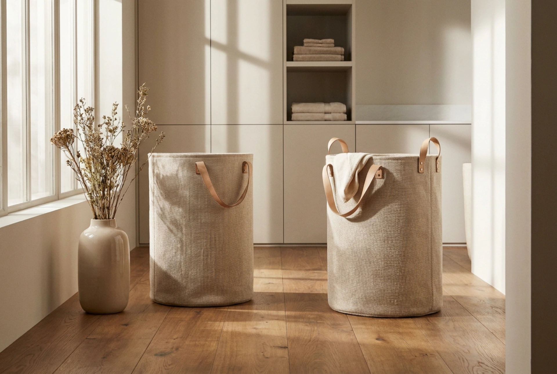 Paniers à linge haut de gamme : comment allier esthétique et hygiène au quotidien