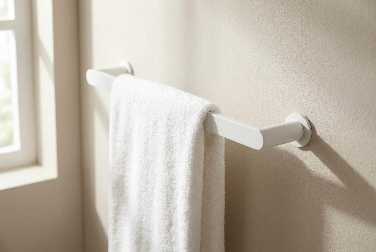 Comment maintenir un porte-serviettes blanc sans taches ni traces