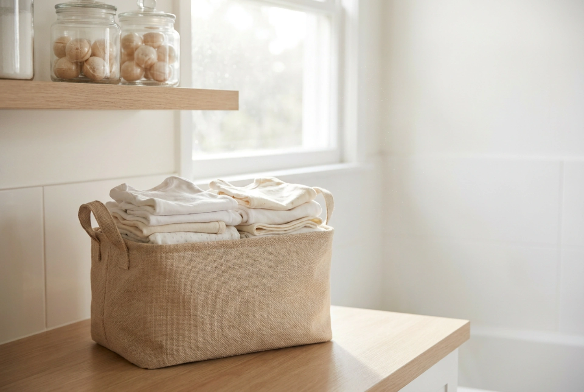 Comment organiser le panier à linge de bébé sans chaos
