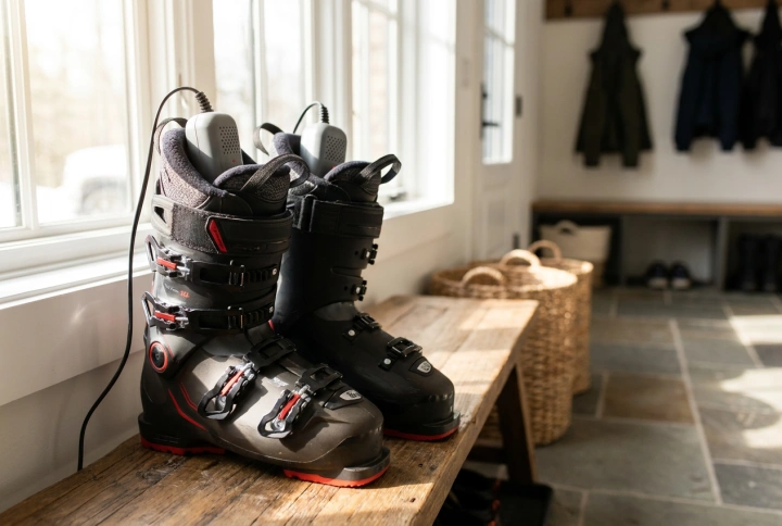 Comment sécher des chaussures de ski avec des chauffe-chaussures sans endommager les chaussons