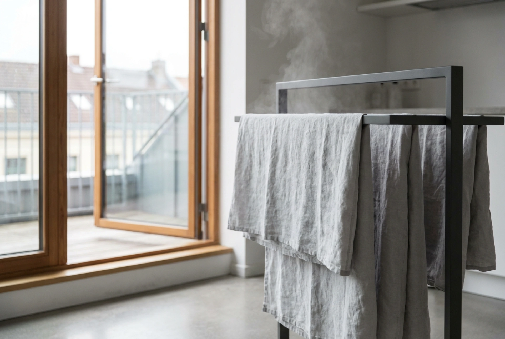 Comment utiliser un étendoir à linge extérieur de fenêtre en toute sécurité