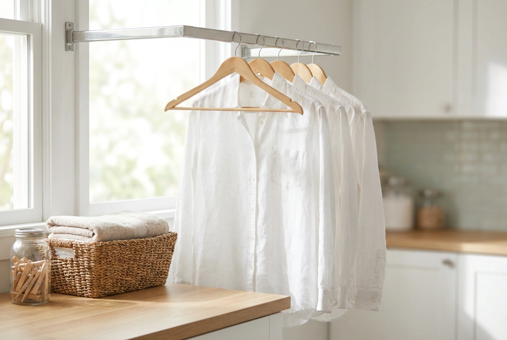 Comment utiliser les cintres pour sécher le linge sans plis : la méthode scientifique